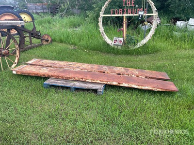 Quantity of (2) Steel Ramp