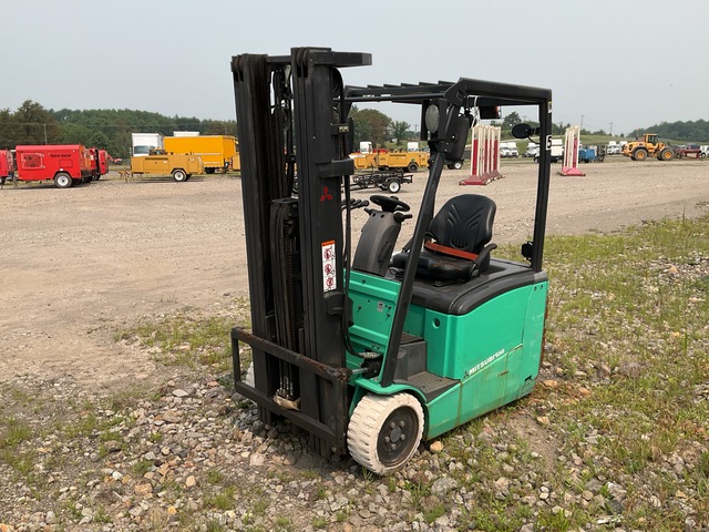 2019 Mitsubishi FB18PNT 1100 lb Electric Forklift (Inoperable) 2019 Mitsubishi FB18PNT 1100 lb Electric Forklift (Inoperable)