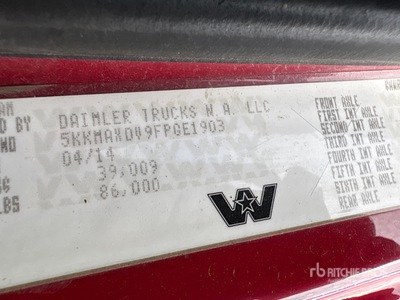 2015 Western Star 4700 8x4 Tri/A Dump Truck