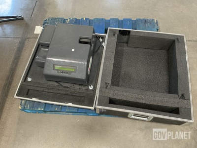 NewBold Addressograph 320 Embossing Machine w/Case