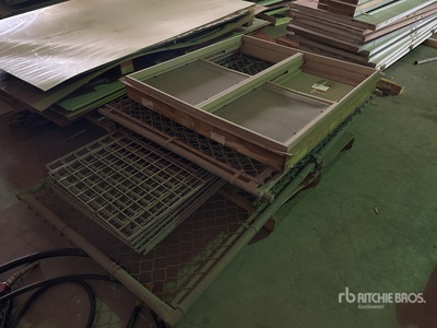 windows, fence gate. racking shelves