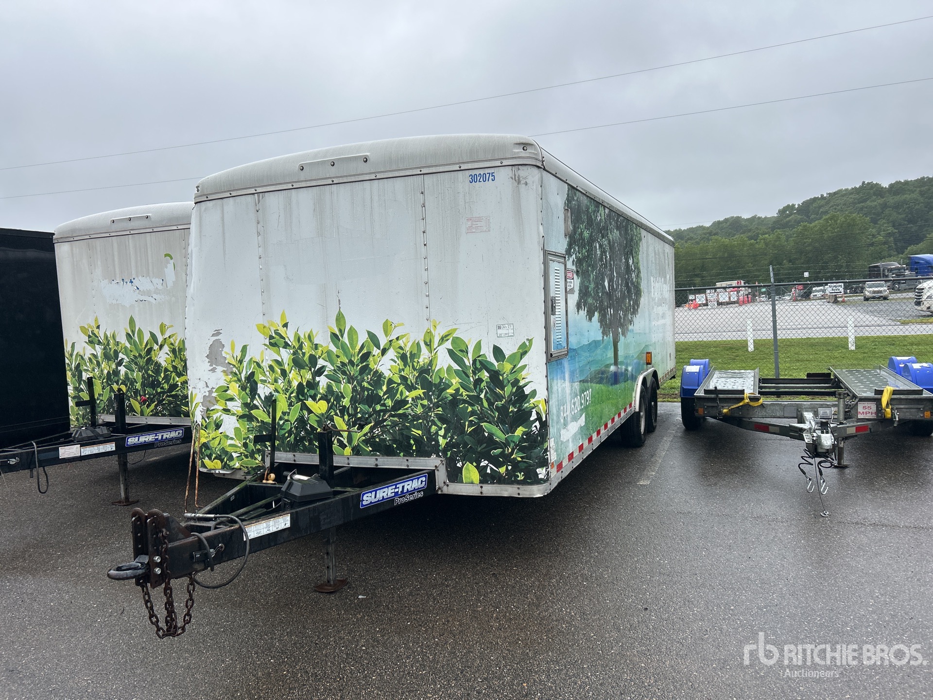 2017 Novae STRLP10224-100 24 ft T/A Enclosed Trailer