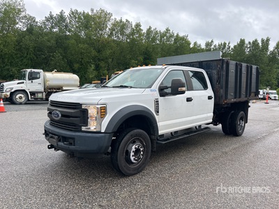 2018 Ford F-450 XL 4x2 Crew Cab Kipper-Lkw