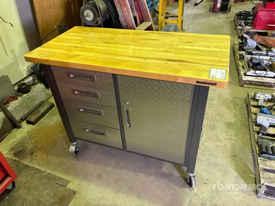 Master Craft 4 ft 4-Drawer Workbench