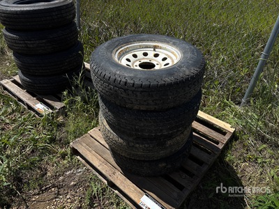 Quantity of (4) 225/75R15 Tires