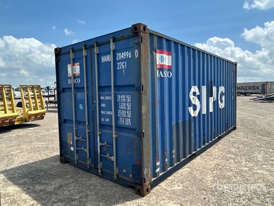 2014 20 ft Standard Opslag container