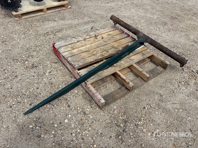 Hi-Hog Round Bale Spear - Fits Bucket