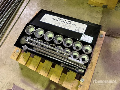 21 pc 1 in Socket Wrench Set