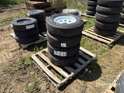 Quantity of (4) 225/75R15 Tires (Unused)