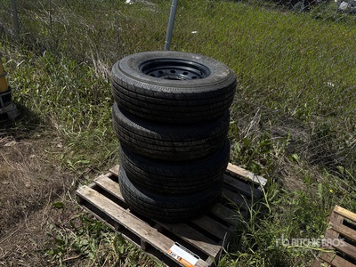 Quantity of (4) 235/80R16 Tires