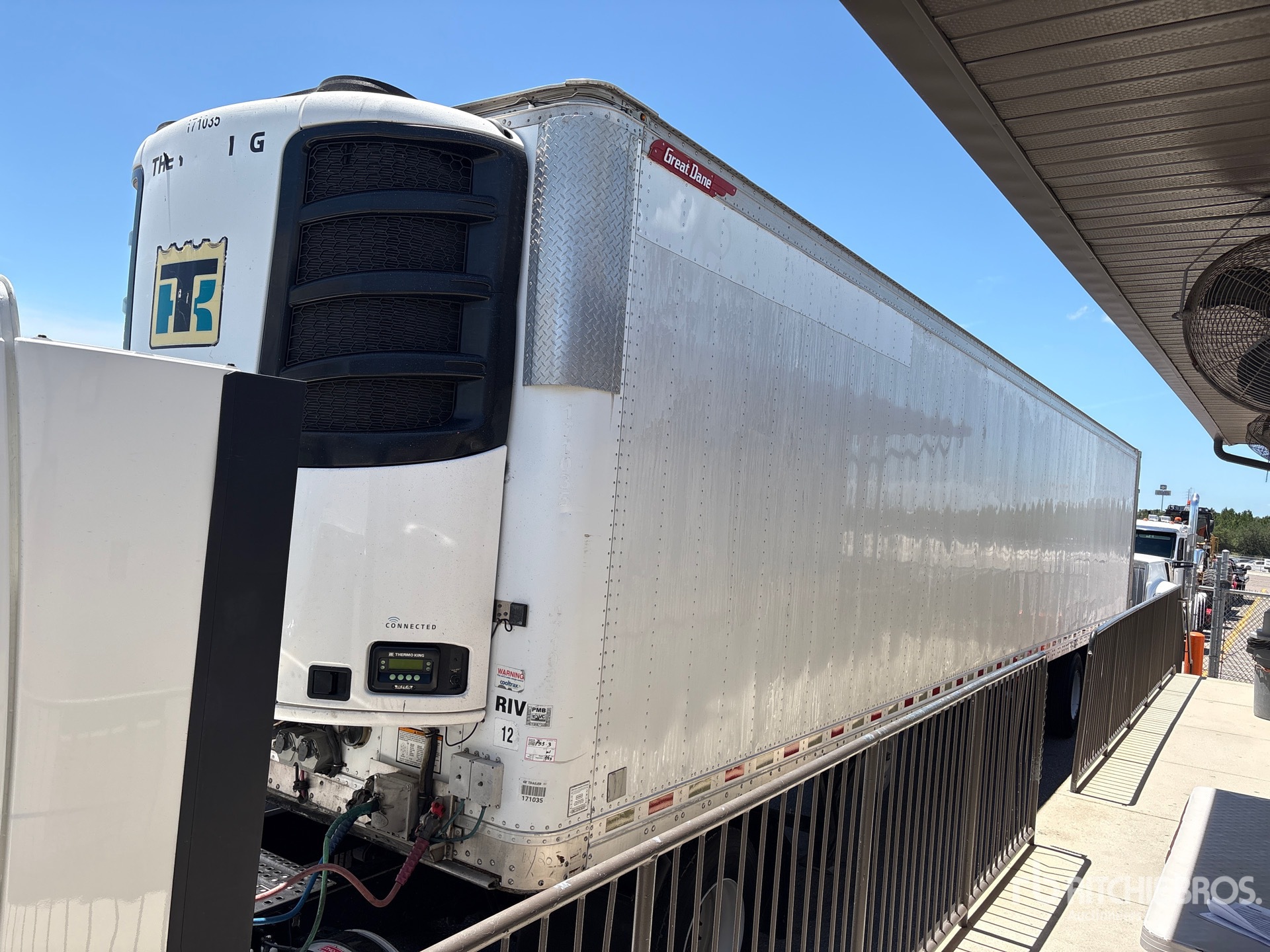 2017 Great Dane Trailer 48 ft T/A Refrigerated Trailer