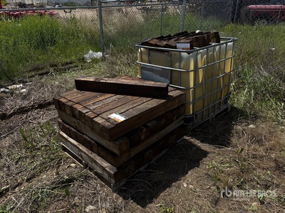 Quantity of (2) Pallets of Oil Soaked Dunnage