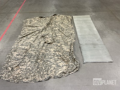 (17) Wet Weather Ponchos & (17) Self-Inflating Sleeping Mats