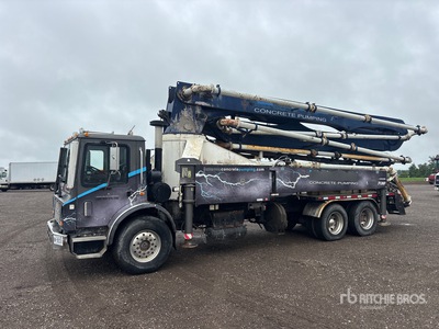 2006 Concord CCP-38X 170 on 2006 Mack MR688S 6x4 Concrete Pump Truck