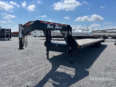2025 Trailmaxx MAX210S-40 40 ft T/A Gooseneck Equipment Trailer