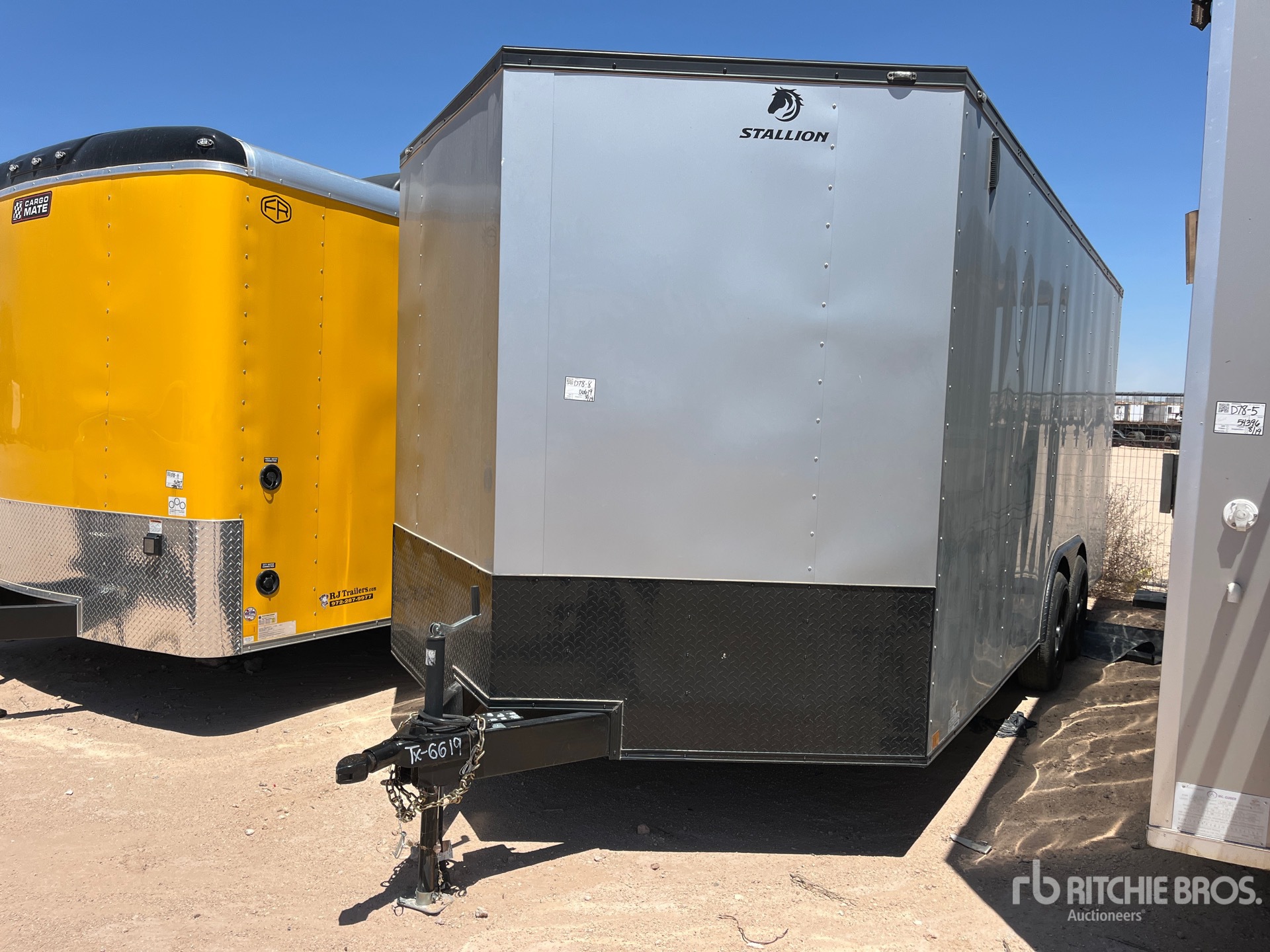 2025 Stallion 18 ft T/A Enclosed Trailer