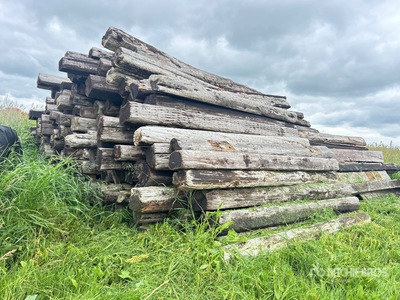 Quantity of (70) Rail Road Tie