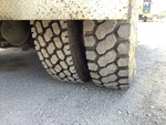 Underbody with Left Front Drive Tires