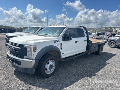 2019 Ford F-550 XL 4x4 Crew Cab Camión Caja Abierta