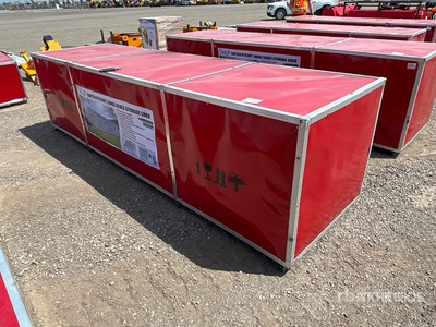 SKLP SK-S5025 25 ft x 50 ft Large Scale Garage Storage Shed (Unused)