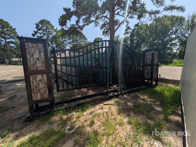 IronGate 20 ft Dual Swing Steel Driveway Entry Gate