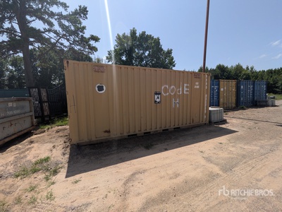 1 Used 20FT Shipping Container – Great for Storage or Transport