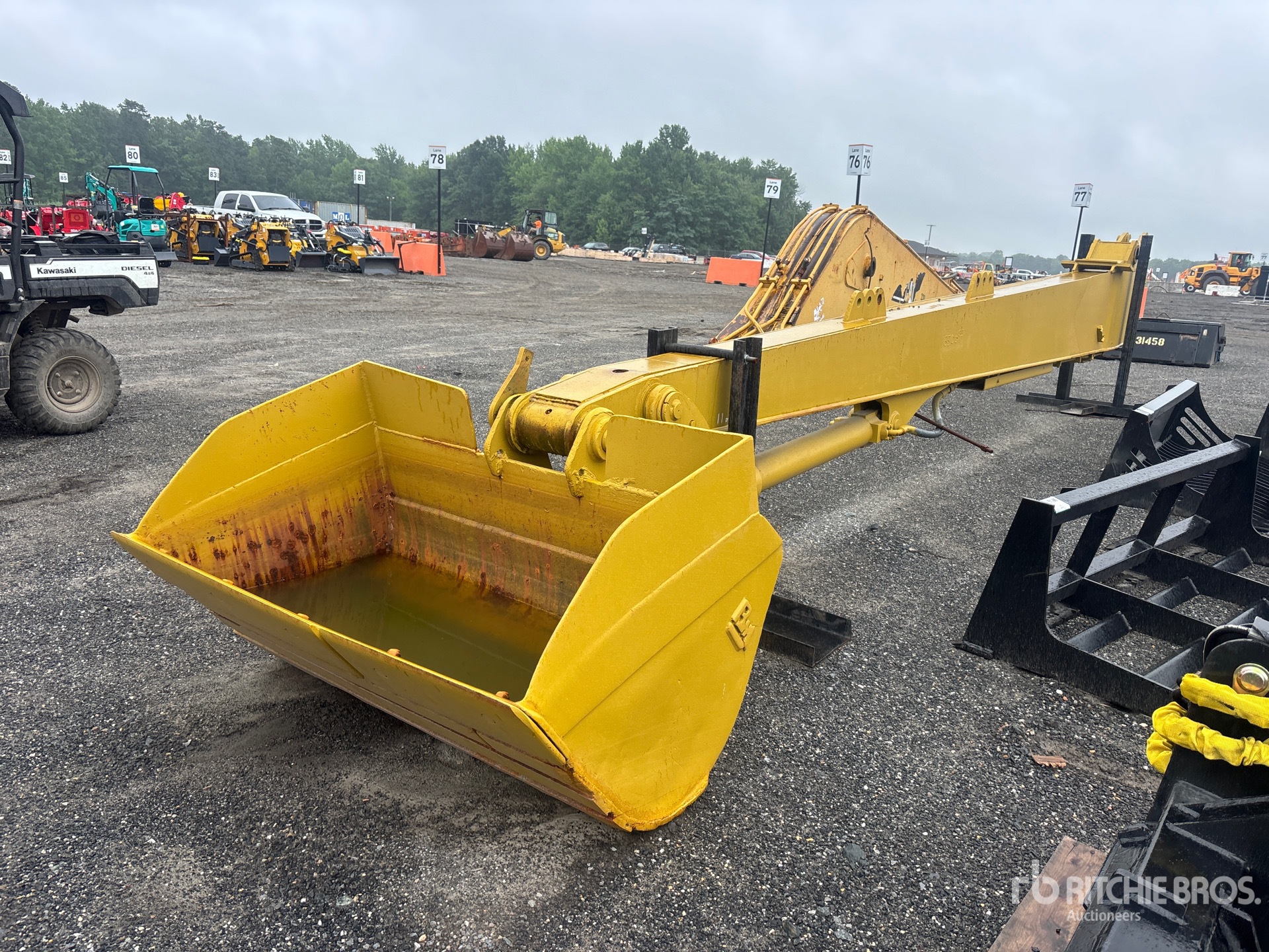60 in 24 ft Long Reach Excavator Stick and Excavator Boom