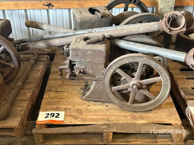 Fairbanks Stationery Engine & Pipes