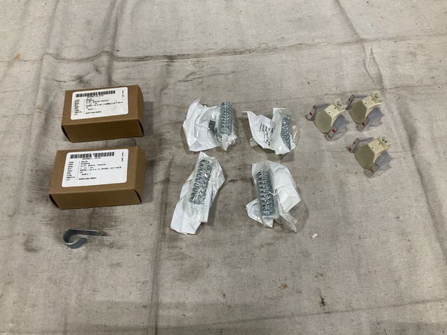 (69) Cable Tie Down Mounts, (90) Spring Tension Clips & Assorted Items