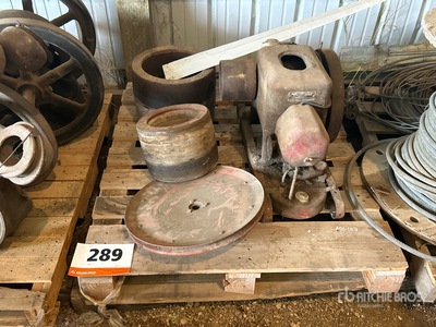 International Stationary Engine & Pulleys