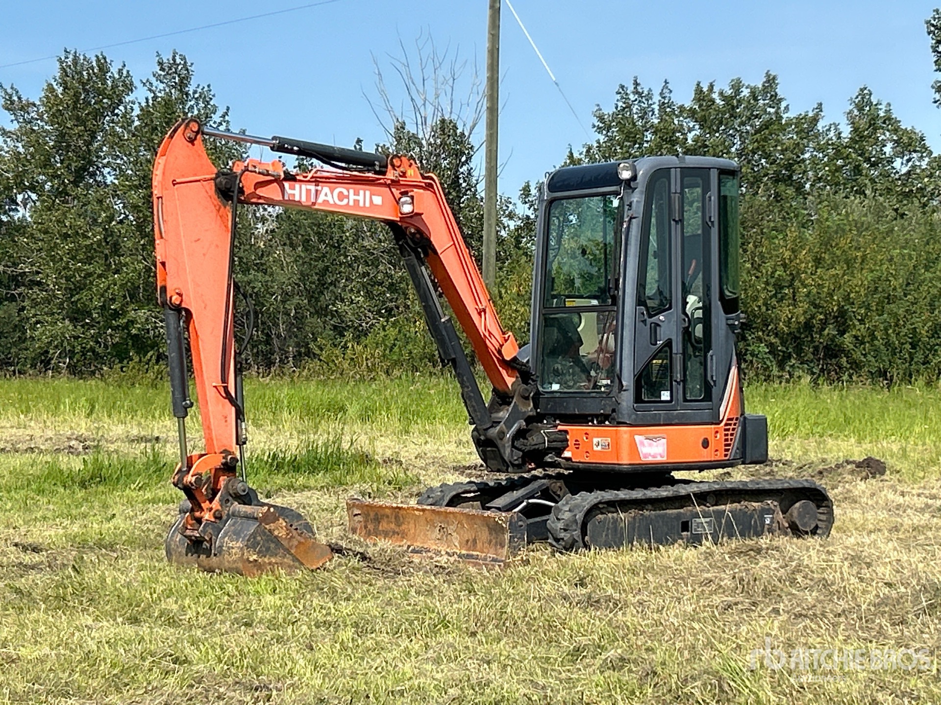 Hitachi ZX35U-3 Mini Excavator