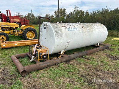 Underwriters Laboratories 4500 L Skid Mounted Steel Fuel Tank