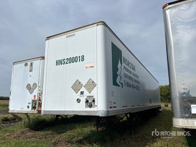 2002 Manac 53 ft x 102 in T/A Van Trailer