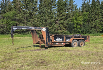 Titan 14 ft T/A End Dump Trailer