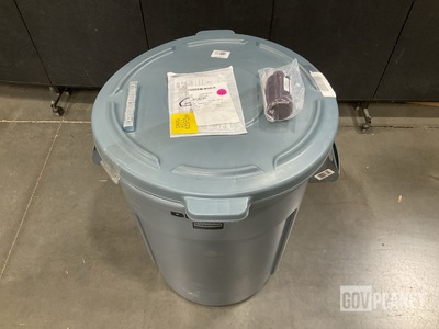 (37) Threaded Bar Lugs , (1) Hydrocarbon Oil, (1) Trash Can & Assorted Items