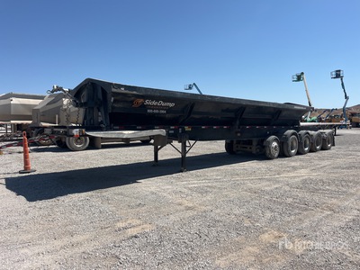 2024 Side Dump Industries DS48EAR2A2T11 48 ft 5 Axle Side Dump Trailer