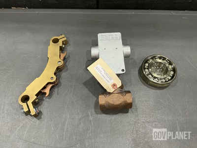 (2) Contact Brush Holders, (2) Ball Bearings, (1) Flow Switch & Assorted Items