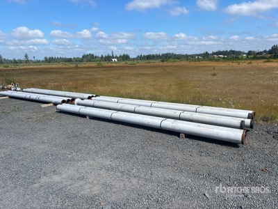 Quantity of (13) 8 in Schedule 80 Pipe