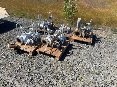 Quantity of (5) Pallets of 4 in Valves