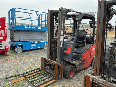 2018 Linde H20T 3850 lb Pneumatic Tire Forklift