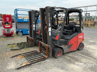 2018 Linde H20T 3850 lb Pneumatic Tire Forklift