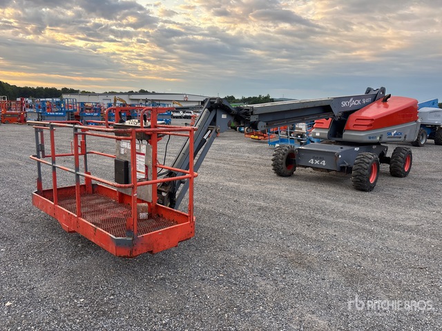 2008 Skyjack SJ45T 4WD Dual Fuel Telescopic Boom Lift