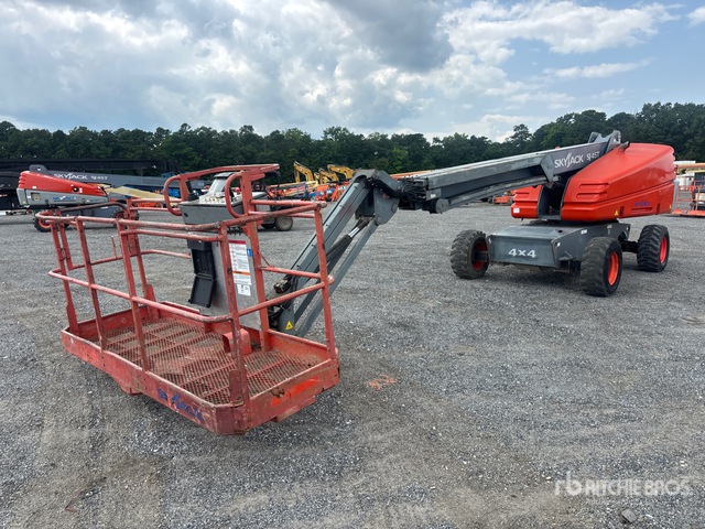 2008 Skyjack SJ45T 4WD Dual Fuel Telescopic Boom Lift