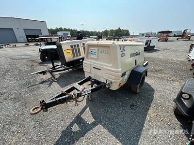 2014 Doosan P185WJD 185 cfm Mobile Compresseur à air
