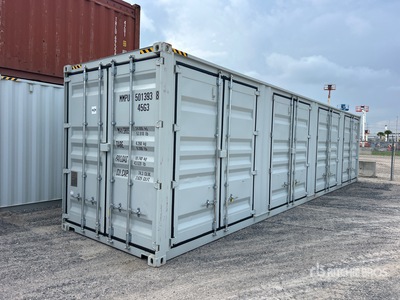 2026 40 ft High Cube Multi-Door Storage Container