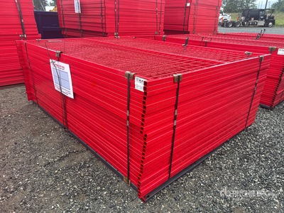 Quantity of (30) Canex 8 ft x 6 ft Powder Coated bouw hek (Unused)