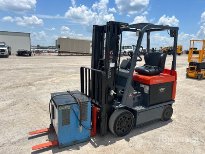 2008 Toyota 7FBCU25 4400 lb Electric Forklift