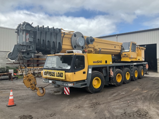 2005 Grove GMK5240 240 ton 10x8x10 All Terrain Crane