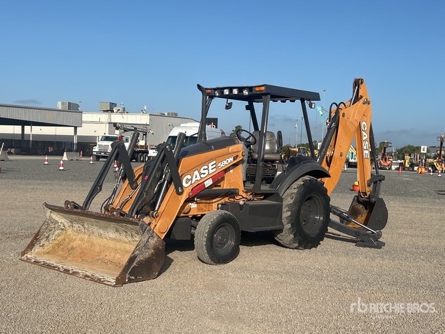 2018 Case 580 N EP 4x2 Backhoe Loader