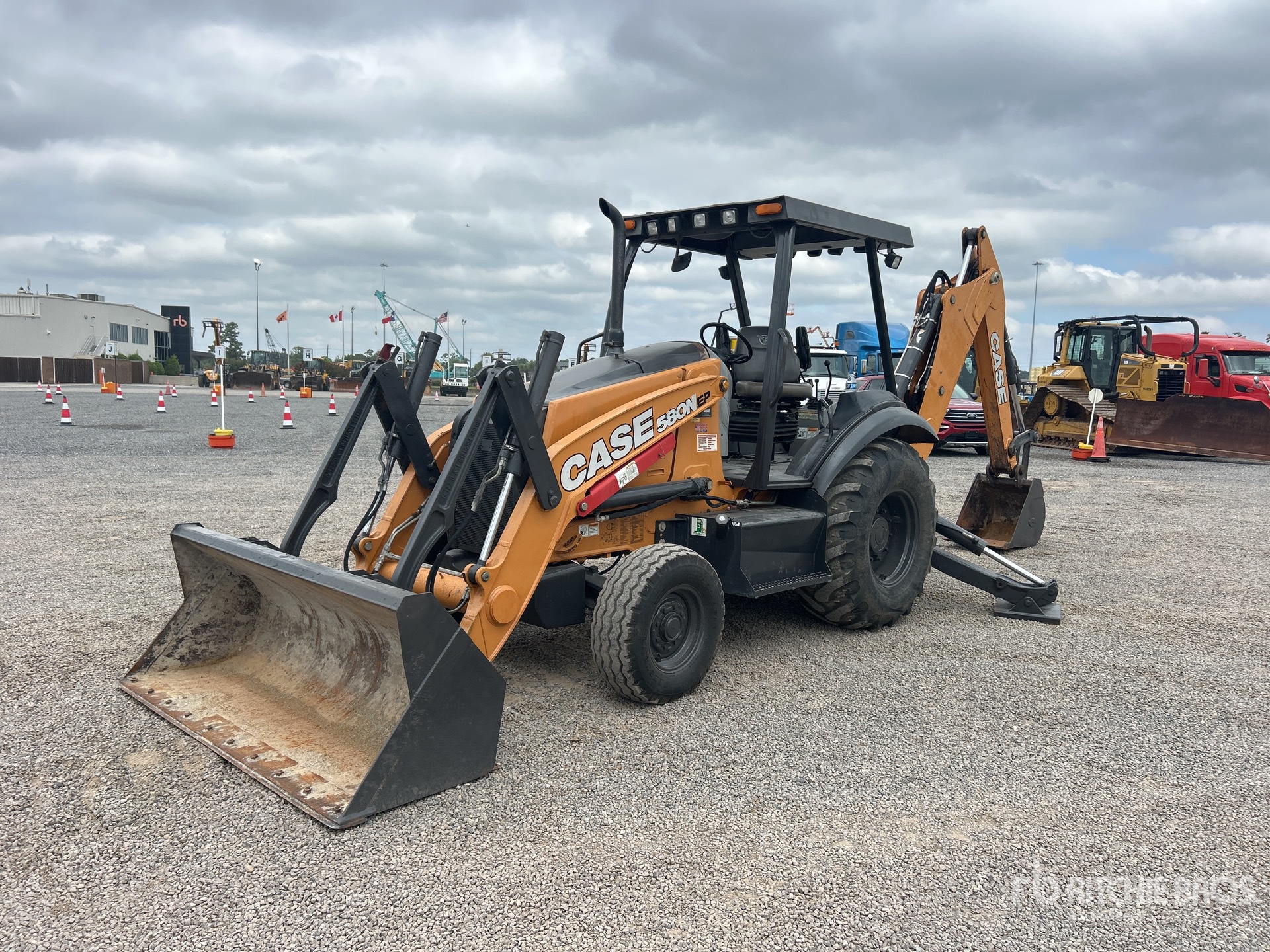 2019 Case 580 N EP 4x2 Backhoe Loader